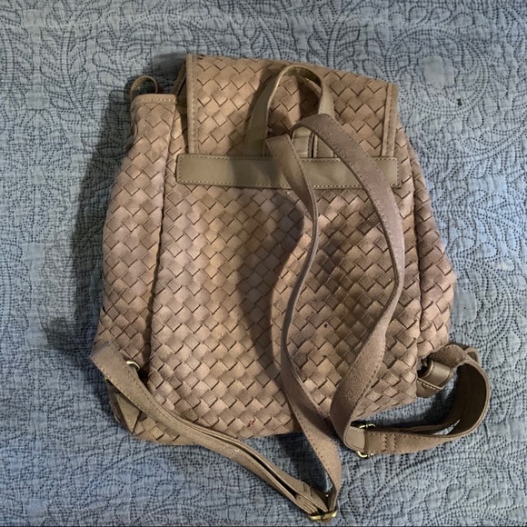 Neutral backpack purse from Italy - Picture 3 of 4